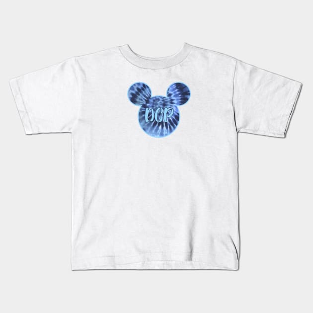 dcp college program ears tie dye Kids T-Shirt by lolsammy910